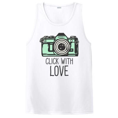 Click With Love With Camera PosiCharge Competitor Tank