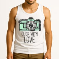 Click With Love With Camera Tank Top