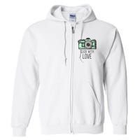 Click With Love With Camera Full Zip Hoodie