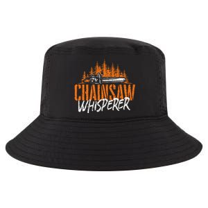 Chainsaw Whisperer Lumberjack Logger Woodworker Woodsman Cool Comfort Performance Bucket Hat