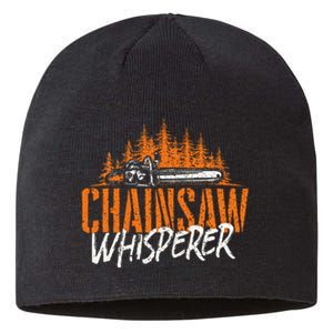 Chainsaw Whisperer Lumberjack Logger Woodworker Woodsman Sustainable Beanie