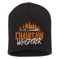 Chainsaw Whisperer Lumberjack Logger Woodworker Woodsman Short Acrylic Beanie