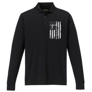 Concerete Worker Laborer Constructor Construction Worker Gift Performance Long Sleeve Polo