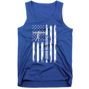 Concerete Worker Laborer Constructor Construction Worker Gift Tank Top