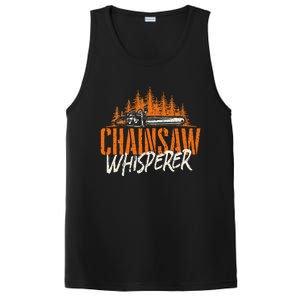 Chainsaw Whisperer Lumberjack Logger Woodworker Woodsman PosiCharge Competitor Tank