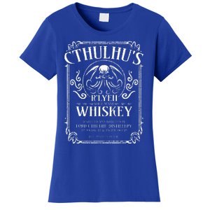 Cthulhu Whiskey Label Women's T-Shirt