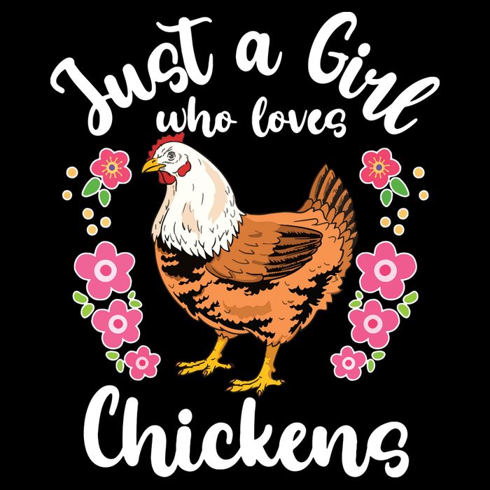 Chicken Who Loves Chickens Cropped Pullover Crew