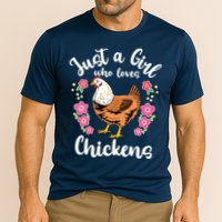 Chicken Who Loves Chickens Cooling Performance Crew T-Shirt