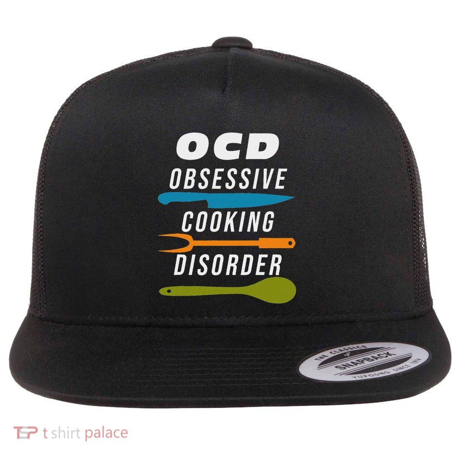 Cooking Who Love To Cook Flat Bill Trucker Hat