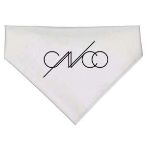 Cnco White Logo Cool Gift USA-Made Doggie Bandana