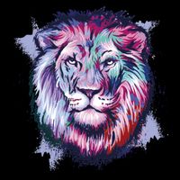 Colorful Wild Lion Bucket Hat