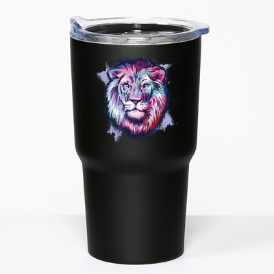 Colorful Wild Lion Tumbler