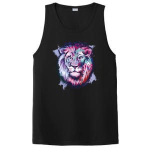 Colorful Wild Lion PosiCharge Competitor Tank