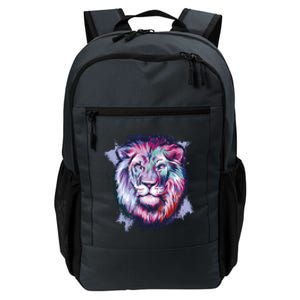 Colorful Wild Lion Daily Commute Backpack