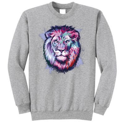 Colorful Wild Lion Sweatshirt