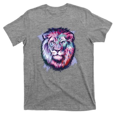 Colorful Wild Lion T-Shirt