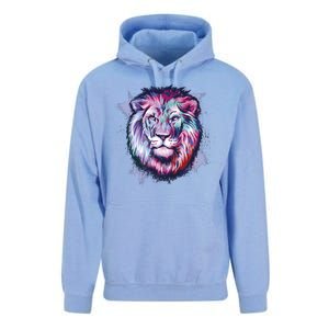 Colorful Wild Lion Unisex Surf Hoodie