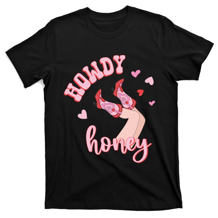 Charming Western Lovethemed Graphic T-Shirt