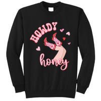 Charming Western Lovethemed Graphic Tall Sweatshirt