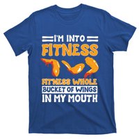 Chicken Wings Lover Fried Fast Food Buffalo Funny Foodie Gift T-Shirt