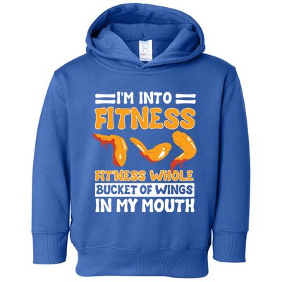 Chicken Wings Lover Fried Fast Food Buffalo Funny Foodie Gift Toddler Hoodie