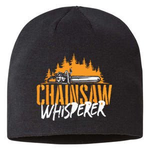 Chainsaw Whisperer Lumberjack Logger Woodworker Sustainable Beanie