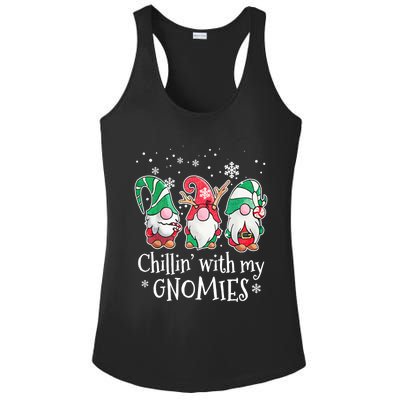 Chillin With My Gnomies Gift Ladies PosiCharge Competitor Racerback Tank