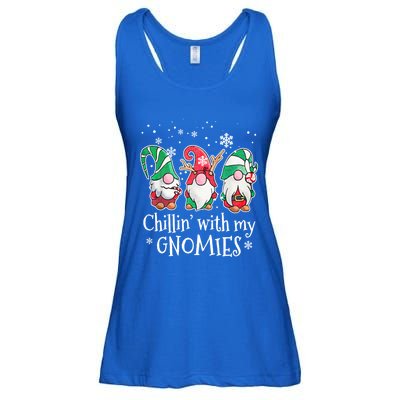 Chillin With My Gnomies Gift Ladies Essential Flowy Tank