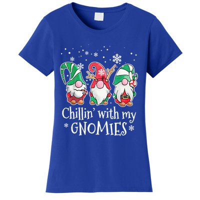 Chillin With My Gnomies Gift Women's T-Shirt