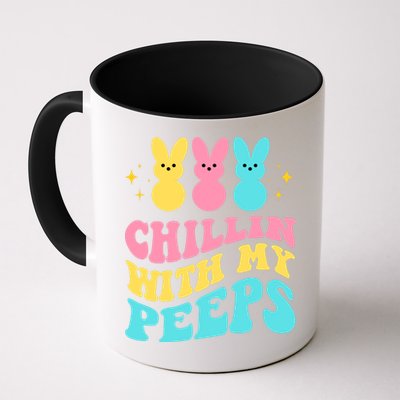 Chillin With My Peeps Cute Easter Mug