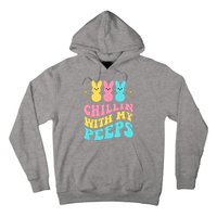 Chillin With My Peeps Cute Easter Hoodie