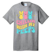 Chillin With My Peeps Cute Easter Tall T-Shirt