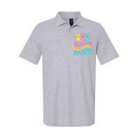 Chillin With My Peeps Cute Easter Softstyle Adult Sport Polo