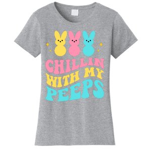 Chillin With My Peeps Cute Easter Women's T-Shirt