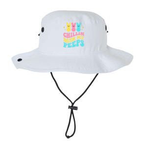 Chillin With My Peeps Cute Easter Legacy Cool Fit Booney Bucket Hat