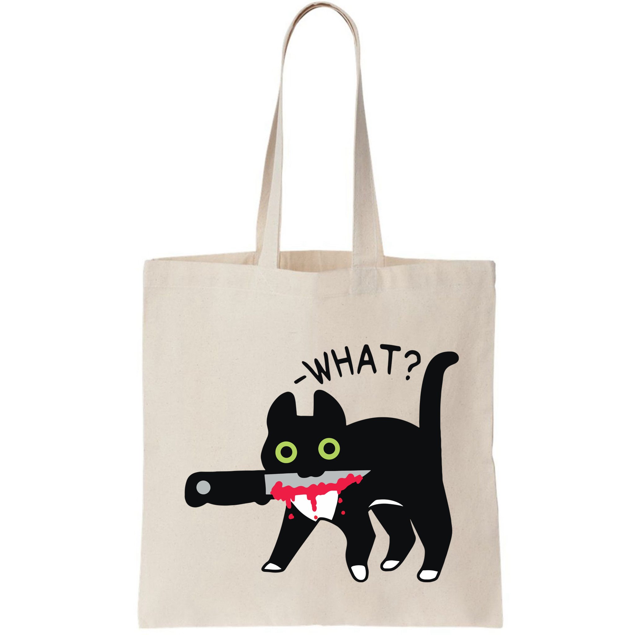 Cat What Murderous Tuxedo Cat With Knife Halloween Costume Bag