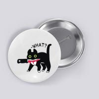 Cat What Murderous Tuxedo Cat With Knife Halloween Costume Button