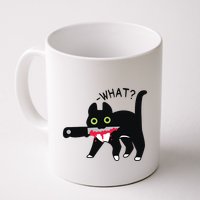 Cat What Murderous Tuxedo Cat With Knife Halloween Costume Mug