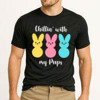 Chillin With My Peeps Easter Bunny Funny Cute Cooling Performance Crew T-Shirt