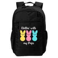 Chillin With My Peeps Easter Bunny Funny Cute Backpack