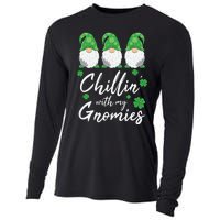 Chillin With My Gnomies St Patricks Day Cooling Performance Long Sleeve Crew