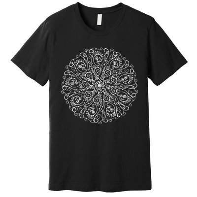 Curse Word Mandala Premium T-Shirt