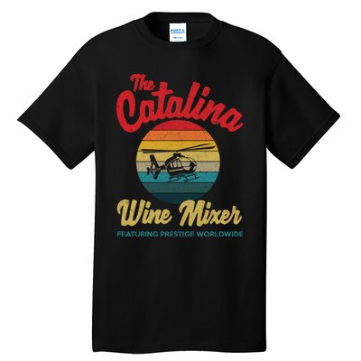 Catalina Wine Mixer Vintage Retro Distressed Tall T-Shirt