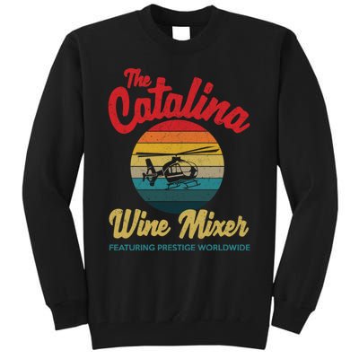 Catalina Wine Mixer Vintage Retro Distressed Tall Sweatshirt