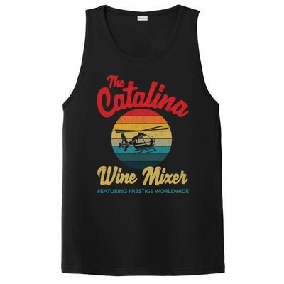 Catalina Wine Mixer Vintage Retro Distressed PosiCharge Competitor Tank