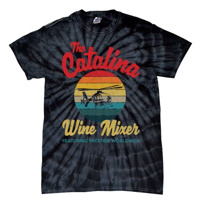 Catalina Wine Mixer Vintage Retro Distressed Tie-Dye T-Shirt