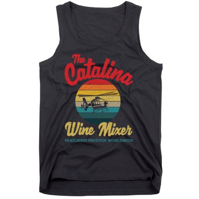 Catalina Wine Mixer Vintage Retro Distressed Tank Top