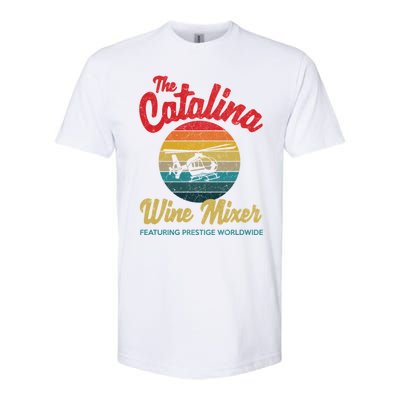 Catalina Wine Mixer Vintage Retro Distressed Softstyle CVC T-Shirt