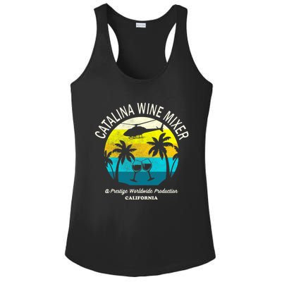 Cata.lina Wine Mixer Party Ladies PosiCharge Competitor Racerback Tank