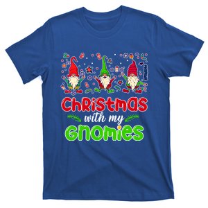 Christmas With My Gnomies Gift T-Shirt